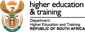 Department of Higher Education and Training Department of Higher Education and Training